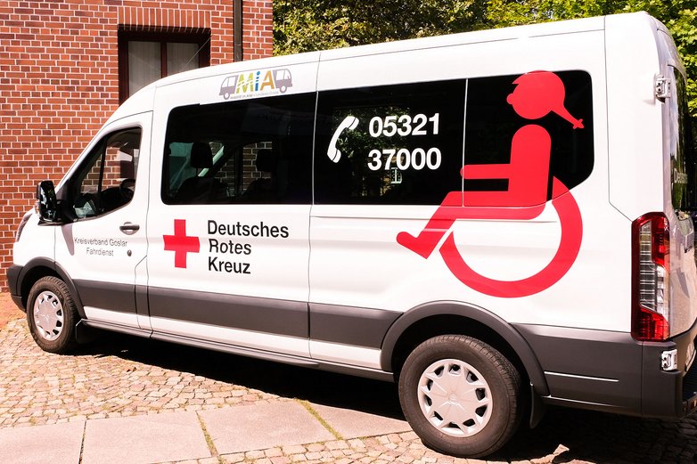 Der rollstuhlgerechte Bus für das MiA-Projekt wird vom Landkreis Goslar eingesetzt. 
