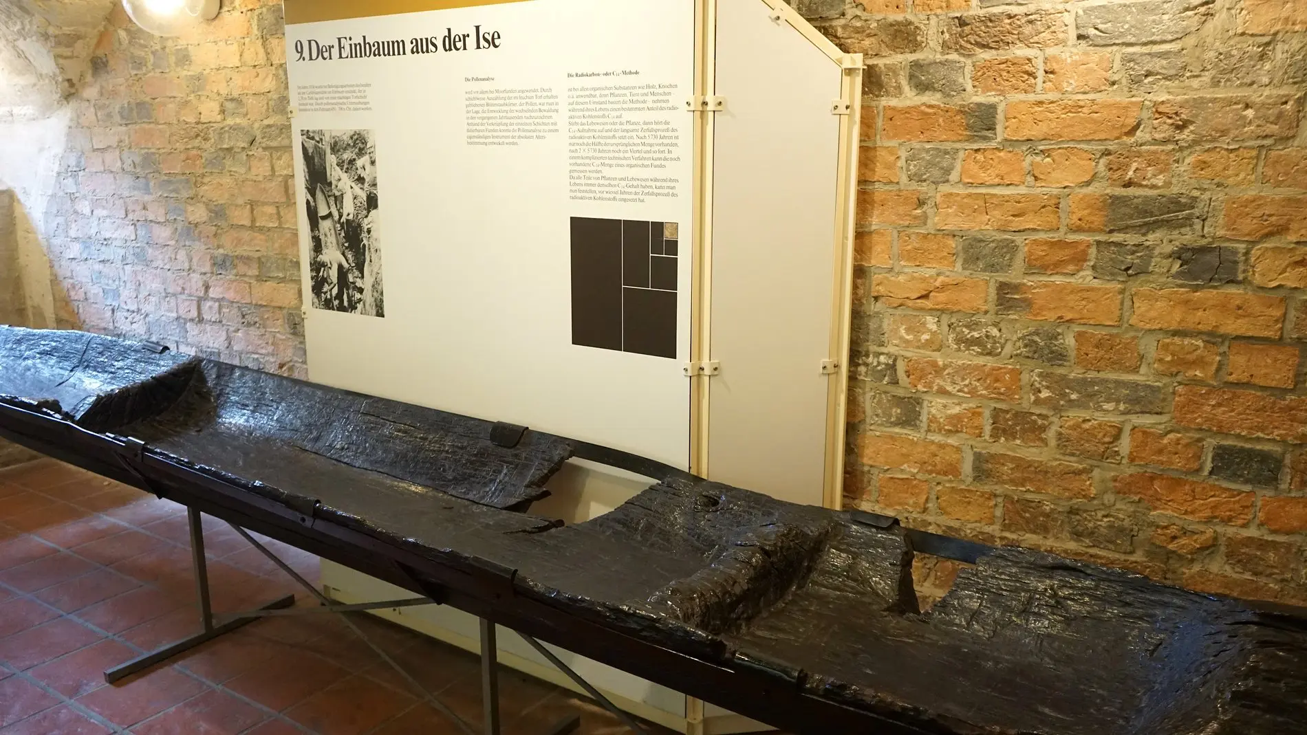 Der Einbaum aus der Ise.