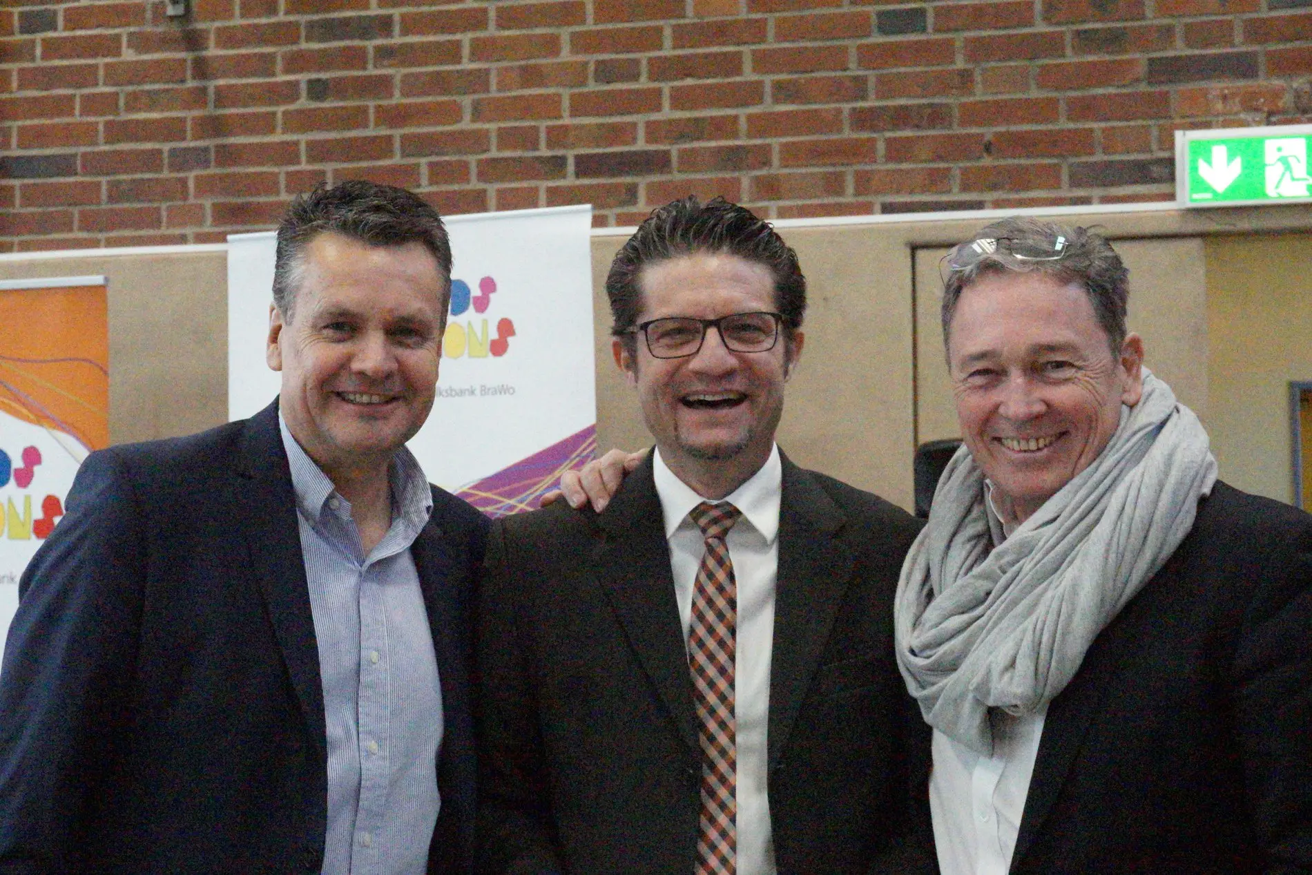 Malte Heinemann, Carsten Ueberschär und Thomas Fast.