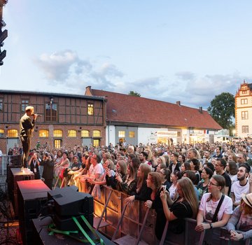Nationale Stars wie Joris kommen immer wieder gern zum Kultursommer nach Salzgitter. (Bildrechte: Ak-Photography.inc; Andre Kugellis)