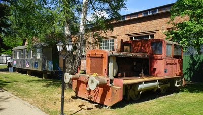 Lokomotive im Lokpark Braunschweig