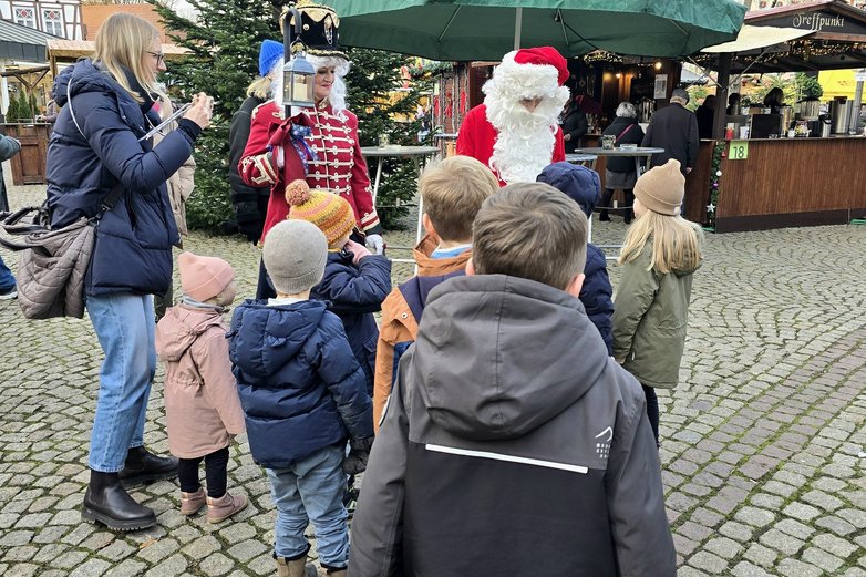 Weihnachtsstadt Peine Weihnachtsmann