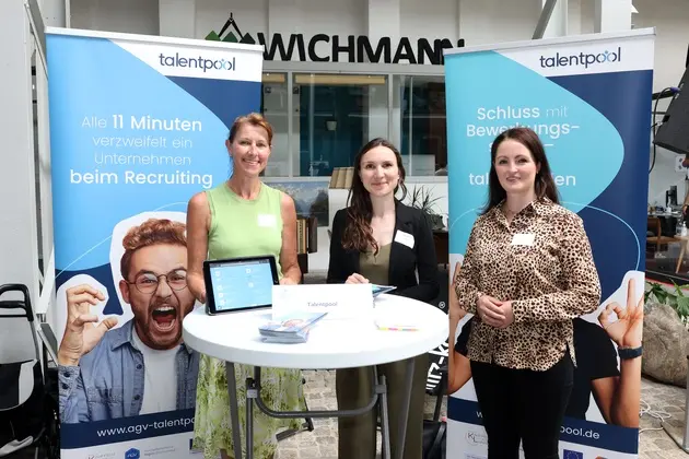 Der Talentpool des AGV ist eine Plattform, auf der Fachkräfte und Unternehmen einfach und unkompliziert zueinander finden können.
