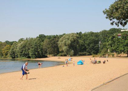 Strandfeeling und Spielplätze