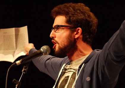 Die Performance entscheidet: Patrick Schmitz über die Poetry Slams in der Region