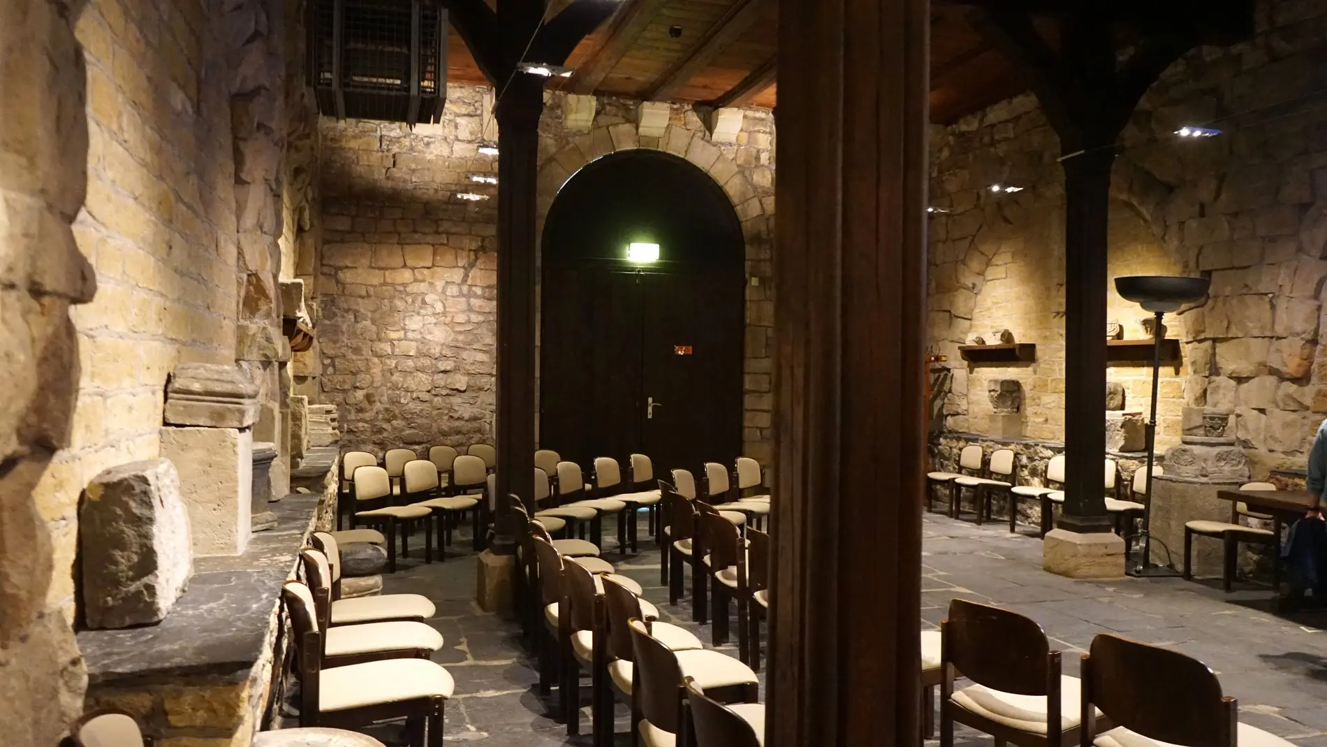 Blick in den Wintersaal im Erdgeschoss der Kaiserpfalz