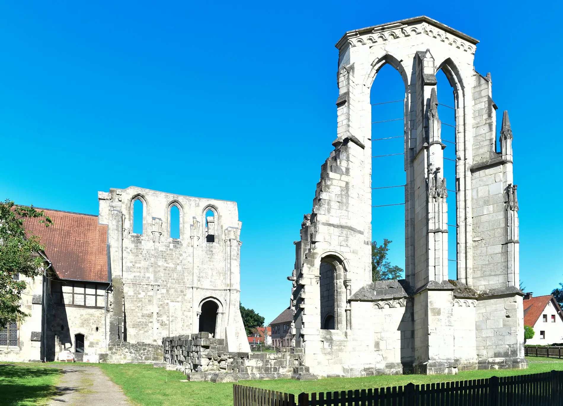 Kirchenbauten: Ruine des Klosters Walkenried. 