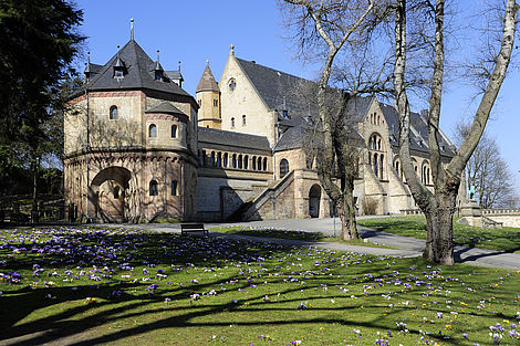 Die prächtige Kaiserpfalz in Goslar.