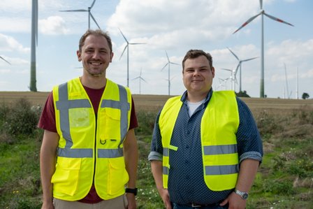 Pascal Geißler (l.) und Max Gerstmayr (r.)