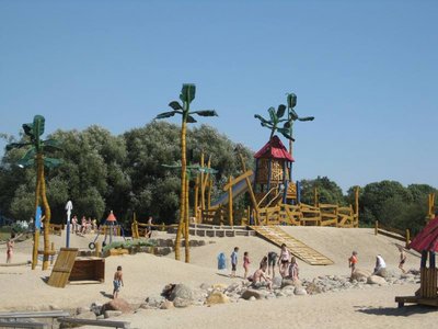 Der Piratenspielplatz am Salzgitter-See