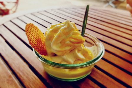 Das Softeis ist einer der Sommer-Renner bei Basti´s Sommerfeld.