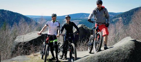Gruppenfoto auf dem Berg