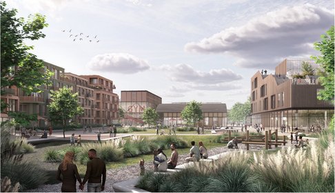 Viel Grün, modernes Wohnen: So könnte die Bahnstadt zukünftig aussehen!