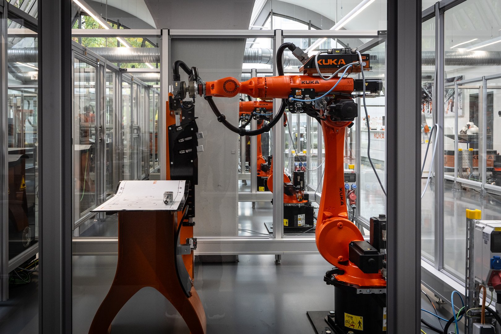 … und der „große Bruder“ in Action.