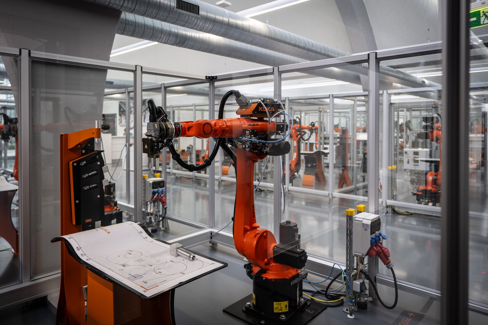 … und der „große Bruder“ in Action.