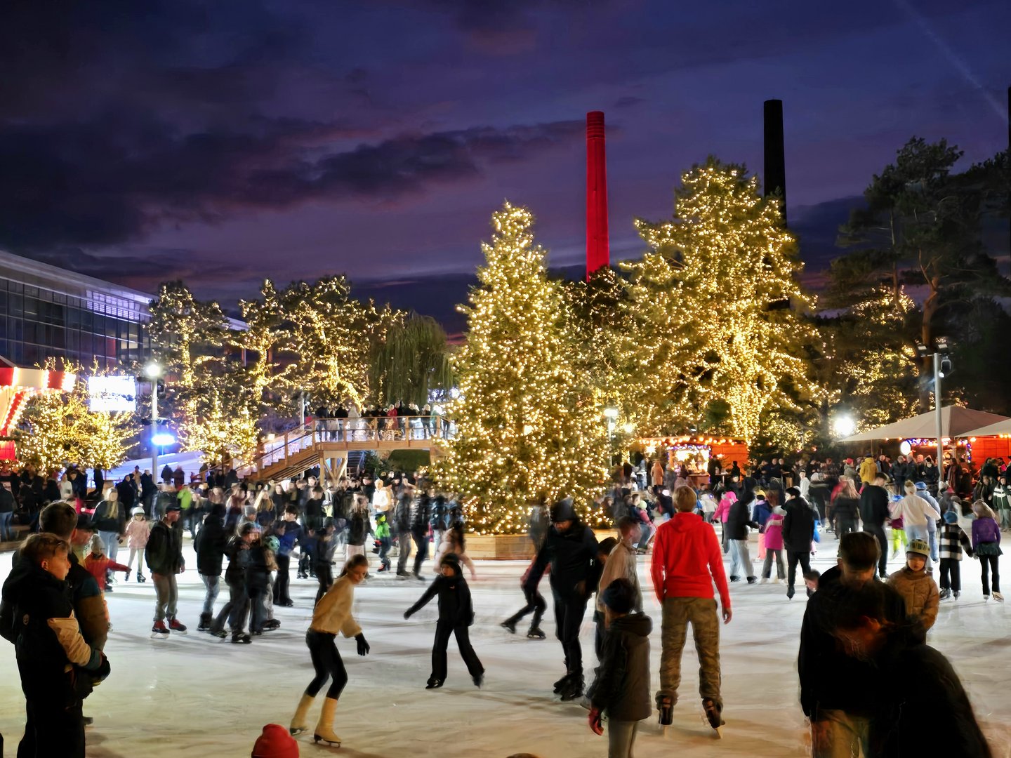 Winterzauber Autostadt Wolfsburg