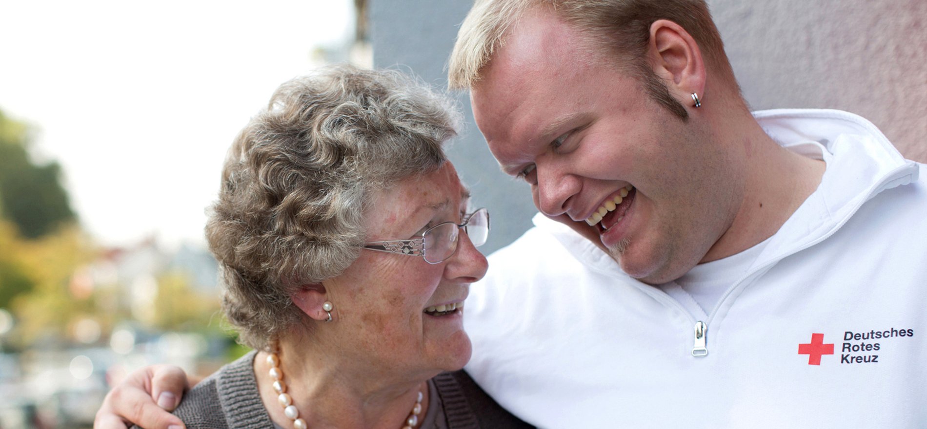 Der Leitwert des DRK ist Menschlichkeit.