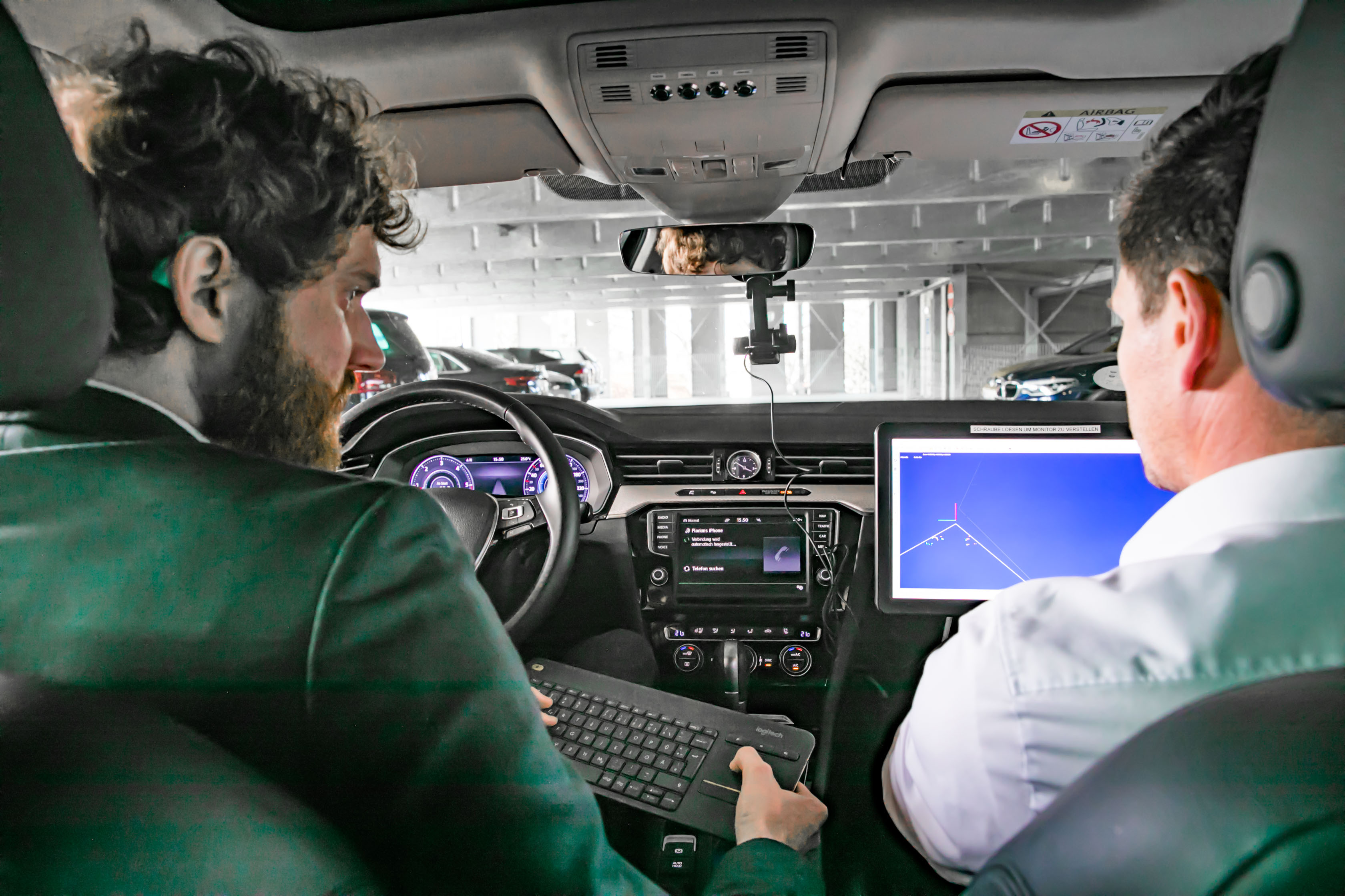 Thomas Ahlswede-Brech und Marcel Kascha.