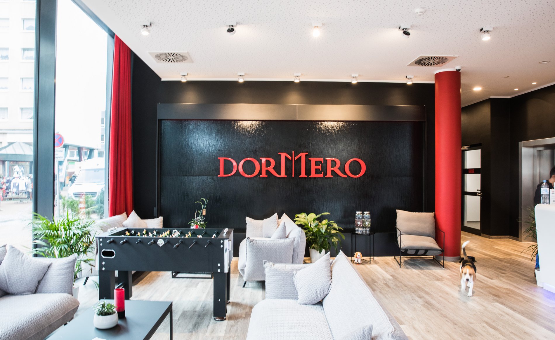 Foyer des Dormero-Hotels.