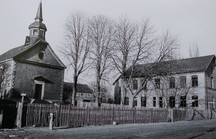 Kirche in Runstedt kurz vor dem Abriss Ende der 50 er Jahre