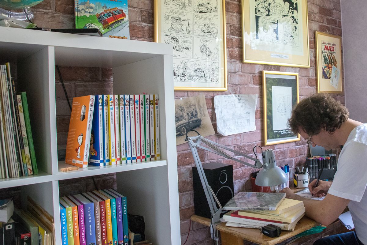 Arbeitsplatz von Tobi Wagner