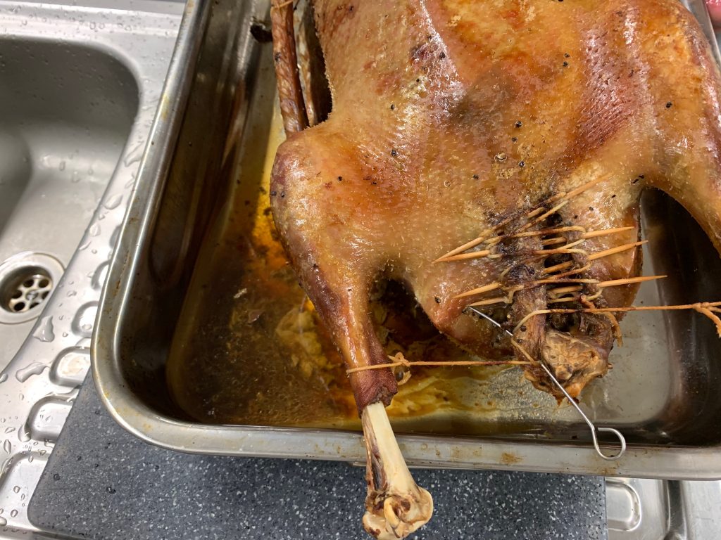 Gänsebraten