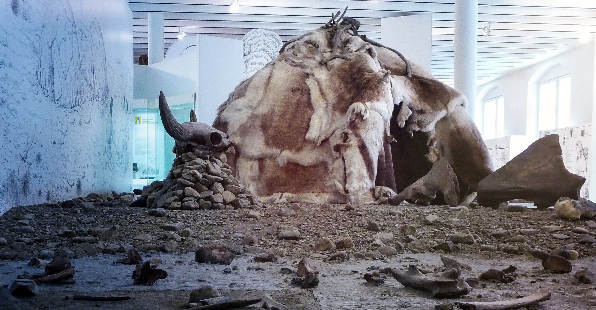 steinzeitliche Installation