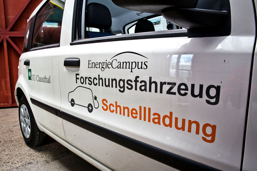 Forschungsfahrzeug der TU Clausthal.