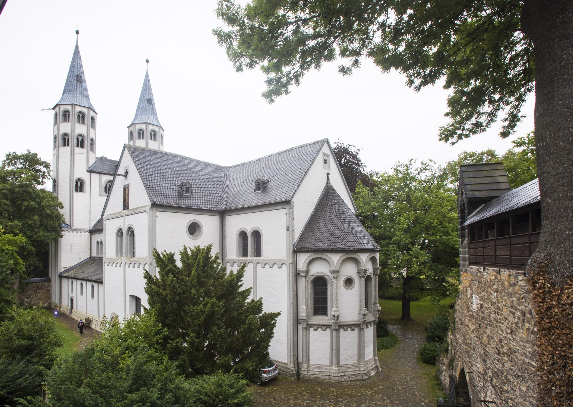 Blick auf die Neuwerkkirche in Goslar.