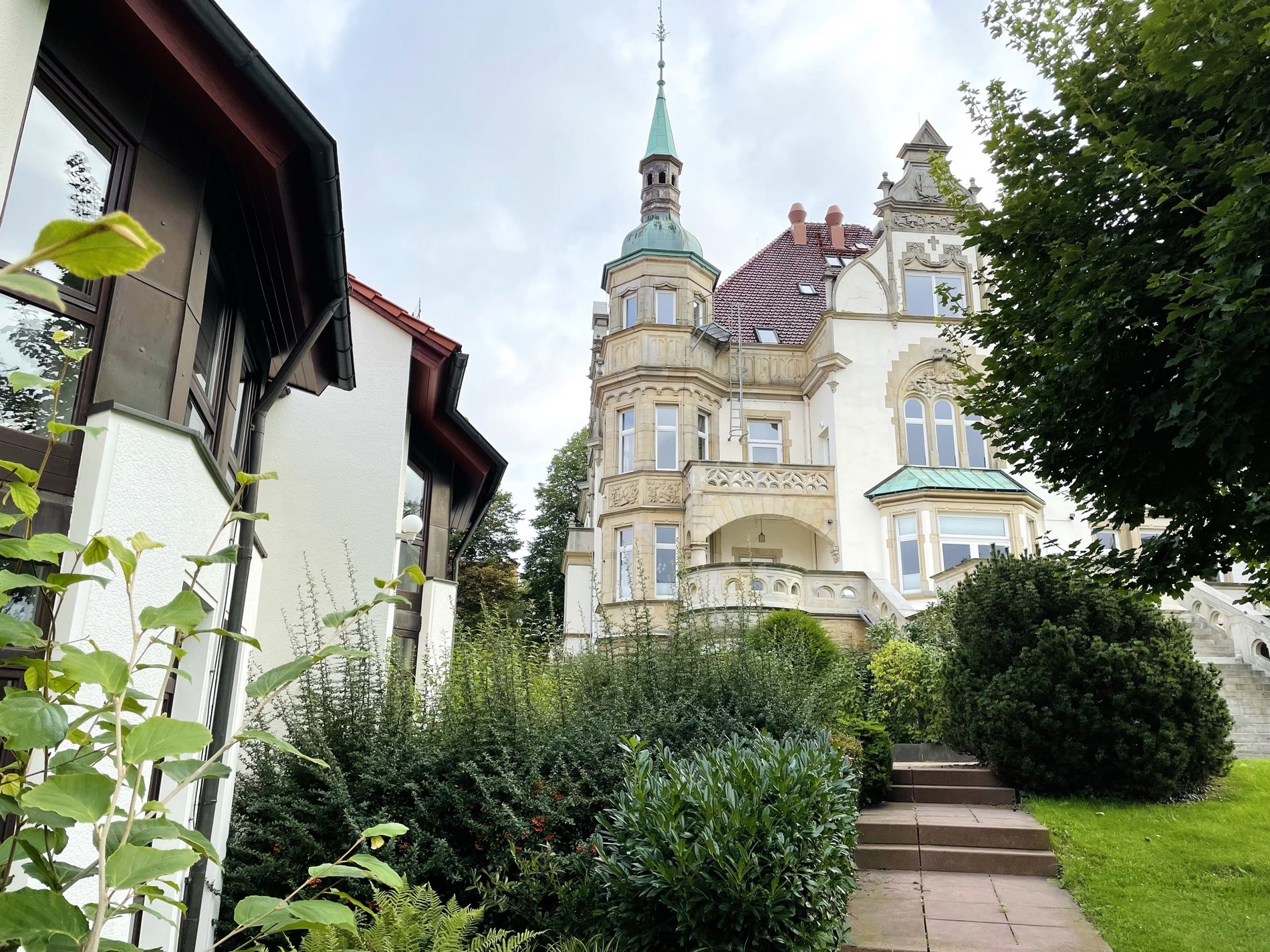 Ein historischer Altbau in Goslar.