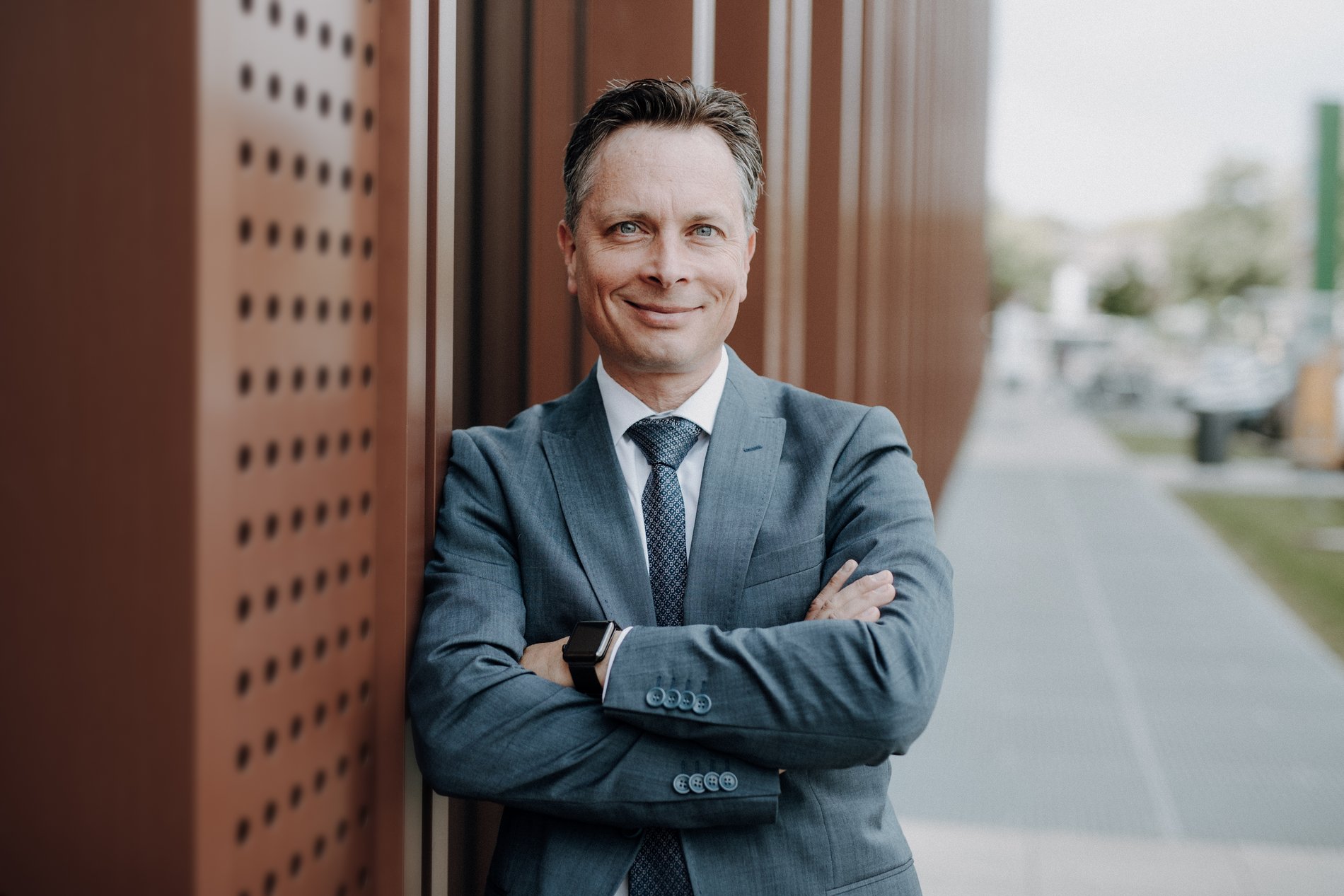 Markus Beese, Leiter Marketing bei der Volksbank BRAWO, ist bei der Bank für gesellschaftliches Engagement zuständig.