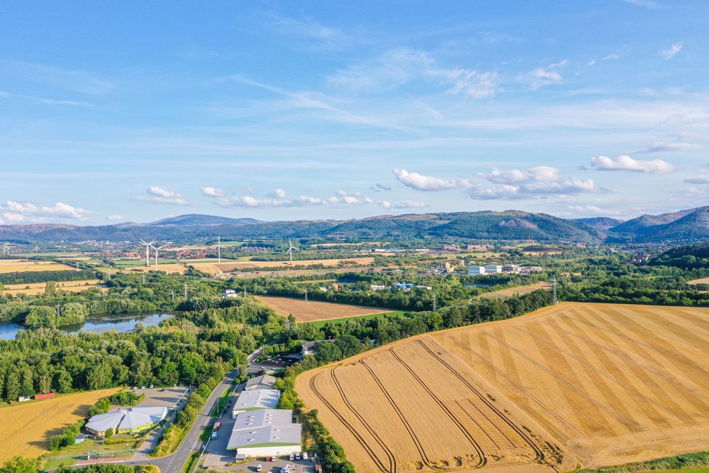 Luftbild aus der Region