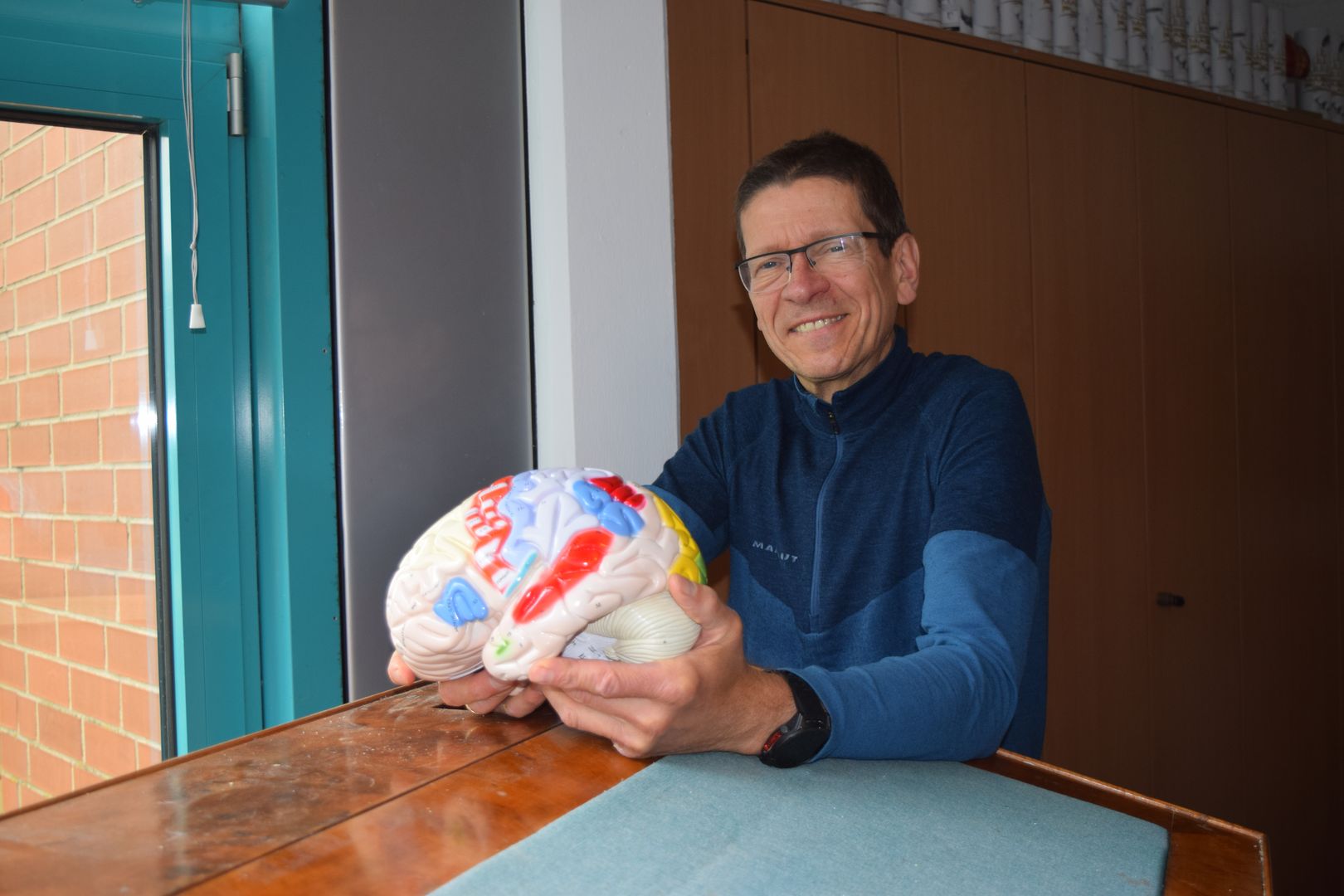 Professor Martin Korte erklärt die Zusammenhänge von Optimismus und neurologischen Prozessen.